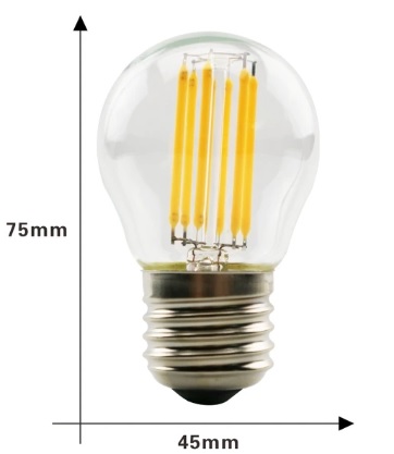 led žiarovka vintage