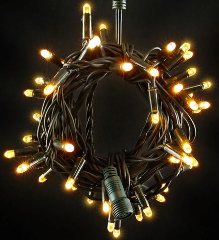 led světeln&yacute; řetěz 10m tepl&yacute; b&iacute;l&yacute;